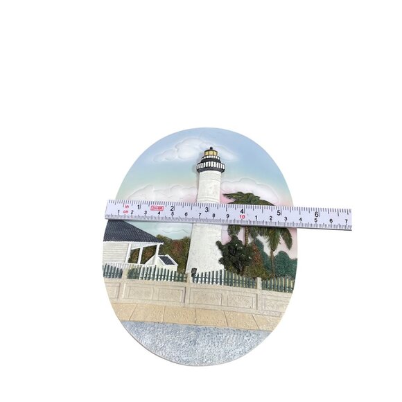 Split Rock Key West 3D Lighthouse set of 2 Ceramic Wall Plaques 9'x5.5" SKU 9321 - Picture 13 of 16